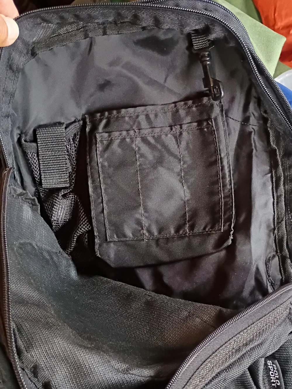 Vintage Polo Sport Backpack Black
